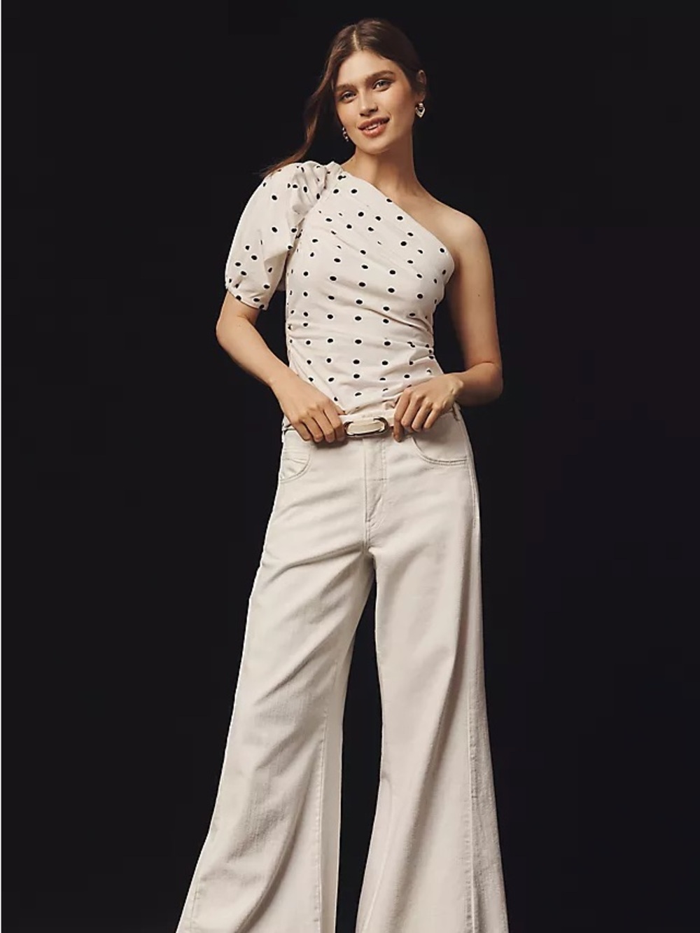 NWT Anthropologie Maeve Bernadette Off-the-shoulder Top